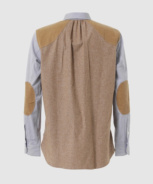 セール】COTTON STRIPE × COTTON FLANNEL SHIRT（シャツ/ブラウス