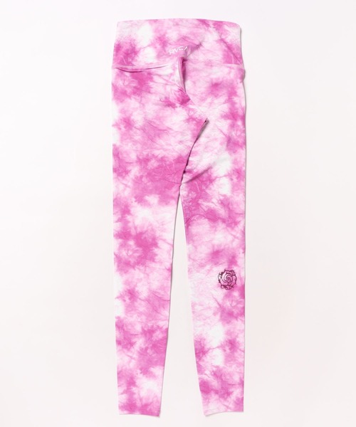 RVCA(ルーカ)の「【RVCA/ルーカ】【ROSE NAMAJUNAS】 THUG ROSE ESSENTIAL LEGGING/吸水速乾 総柄 ハイウエスト レギンス・スパッツ(レギンス/スパッツ・レディース・パープル・X-SMALL)」の7枚目の写真