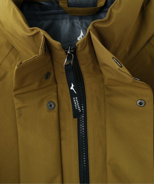 MARGARET HOWELL(マーガレットハウエル)の「Gore-Tex RECYCKED POLYESTER POPLIN(マウンテンパーカー・メンズ・マスタード/チャコール・SMALL/MEDIUM/LARGE)」の6枚目の写真
