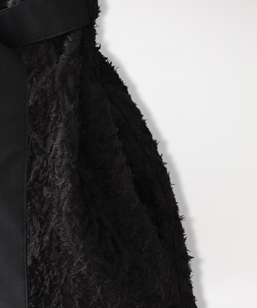 LOVELESS(ラブレス)の「【26SS WEB先行予約】カットジャカードシャツワンピース(シャツワンピース・レディース・ブラック・34/36)」の6枚目の写真