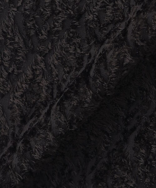 LOVELESS(ラブレス)の「【26SS WEB先行予約】カットジャカードシャツワンピース(シャツワンピース・レディース・ブラック・34/36)」の8枚目の写真