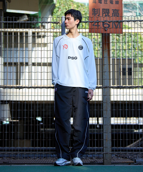 PARIS SAINT-GERMAIN(パリサンジェルマン)の「【Paris Saint-Germain / パリ・サン=ジェルマン】PSG X XO LONG SLEEVE JERSEY(Tシャツ/カットソー・メンズ・ホワイト/ネイビー・MEDIUM/LARGE/X-LARGE)」の3枚目の写真