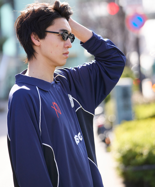 PARIS SAINT-GERMAIN(パリサンジェルマン)の「【Paris Saint-Germain / パリ・サン=ジェルマン】PSG X XO LONG SLEEVE JERSEY(Tシャツ/カットソー・メンズ・ホワイト/ネイビー・MEDIUM/LARGE/X-LARGE)」の11枚目の写真