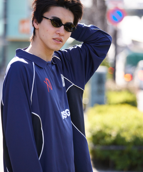 PARIS SAINT-GERMAIN(パリサンジェルマン)の「【Paris Saint-Germain / パリ・サン=ジェルマン】PSG X XO LONG SLEEVE JERSEY(Tシャツ/カットソー・メンズ・ホワイト/ネイビー・MEDIUM/LARGE/X-LARGE)」の10枚目の写真