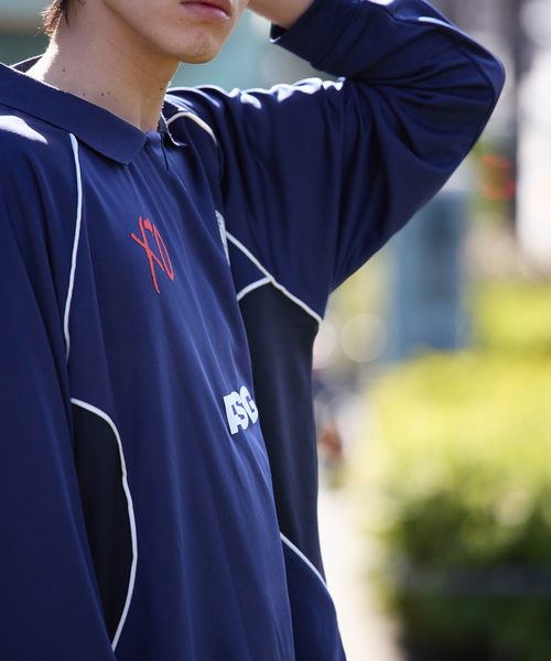 PARIS SAINT-GERMAIN(パリサンジェルマン)の「【Paris Saint-Germain / パリ・サン=ジェルマン】PSG X XO LONG SLEEVE JERSEY(Tシャツ/カットソー・メンズ・ホワイト/ネイビー・MEDIUM/LARGE/X-LARGE)」の13枚目の写真