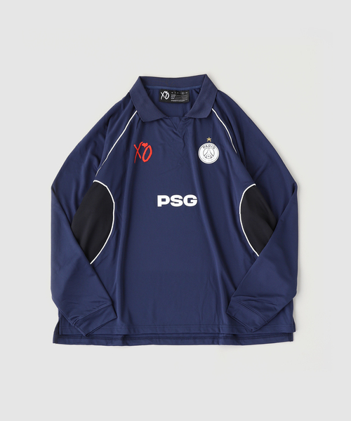PARIS SAINT-GERMAIN(パリサンジェルマン)の「【Paris Saint-Germain / パリ・サン=ジェルマン】PSG X XO LONG SLEEVE JERSEY(Tシャツ/カットソー・メンズ・ホワイト/ネイビー・MEDIUM/LARGE/X-LARGE)」の9枚目の写真