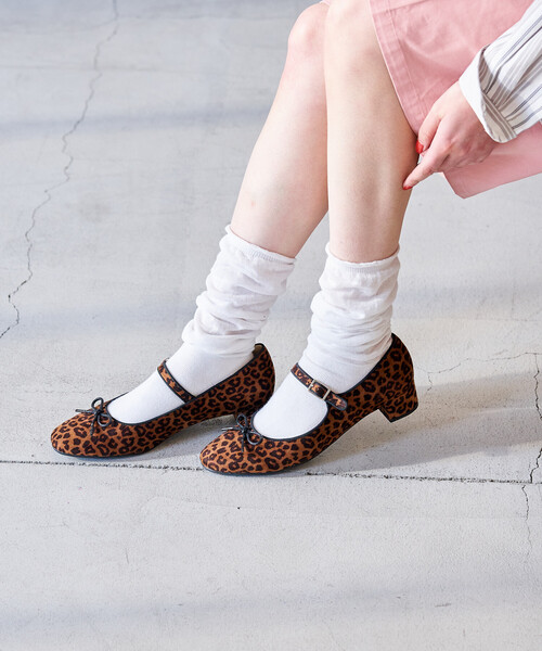 FREAK'S STORE（フリークスストア）の「晴雨兼用バレエパンプス（パンプス・レディース・レオパード/シルバー/その他/ブラック・37/36/39/38/35）」の12枚目の写真