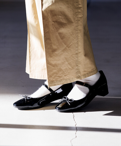 FREAK'S STORE（フリークスストア）の「晴雨兼用バレエパンプス（パンプス・レディース・レオパード/シルバー/その他/ブラック・37/36/39/38/35）」の15枚目の写真