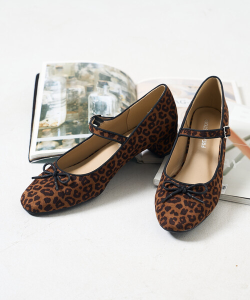 FREAK'S STORE（フリークスストア）の「晴雨兼用バレエパンプス（パンプス・レディース・レオパード/シルバー/その他/ブラック・37/36/39/38/35）」の18枚目の写真