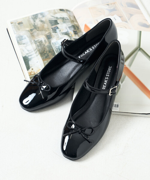 FREAK'S STORE（フリークスストア）の「晴雨兼用バレエパンプス（パンプス・レディース・レオパード/シルバー/その他/ブラック・37/36/39/38/35）」の19枚目の写真