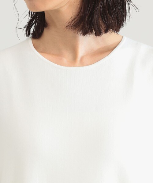 コットン 16ゲージ ノースリーブ ワンピース（ワンピース）｜Demi-Luxe