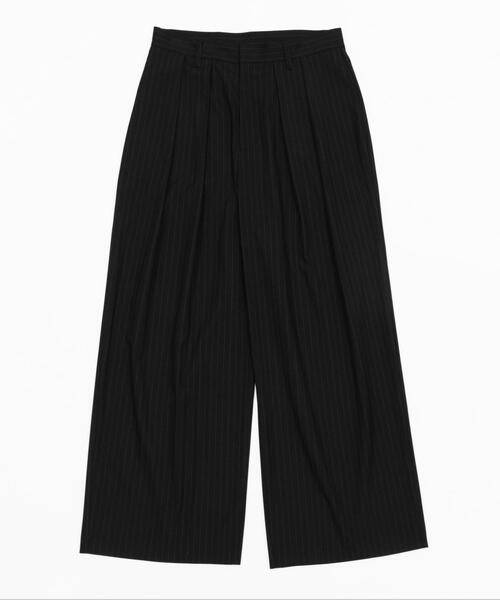 LUCY（ルーシー）の「LUCY/【26年春夏新作】2タックバギースラックス（スラックス・メンズ・グレー系その他4/ブラック/ブラック系その他4・LARGE/MEDIUM）」の6枚目の写真