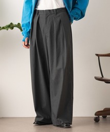 LUCY | LUCY/【26年春夏新作】2タックバギースラックス(スラックス)