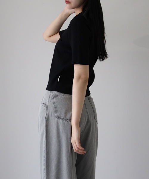 model：164cm. 着用サイズ：FREE
