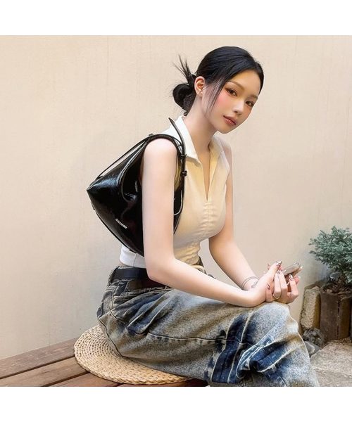 大幅値下げ‼️プリーツプリーズ8月新作7分トップス(イエロー) PLEATS PLEASE ISSEY MIYAKE - 大幅値下げ‼️プリーツプリーズ8月新作7
