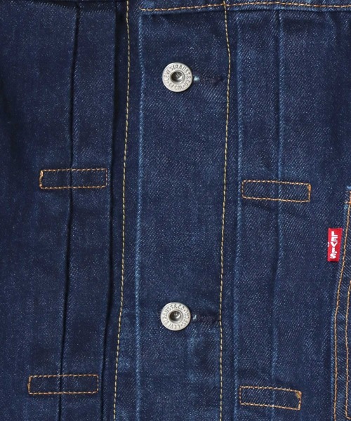 Levi's(リーバイス)の「Levi's/リーバイス TYPE-1 TRUCKER DENIM JACKET/オーバーサイズ デニムジャケット/Gジャン/レディース メンズ(デニムジャケット・メンズ・ワンウォッシュ・XL/L/M/S)」の3枚目の写真