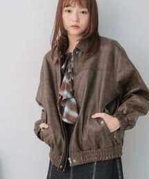 RETRO GIRL（レトロガール）の「2wayFレザーBZ（ブルゾン）」