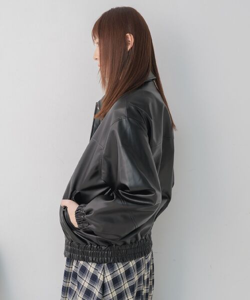 RETRO GIRL（レトロガール）の「2wayFレザーBZ（ブルゾン・レディース・ブラック/ブラウン・FREE）」の20枚目の写真