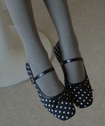 Birthday room（バースデイルーム）の「ドットバレエシューズ/dot ballet shoes（バレエシューズ）」