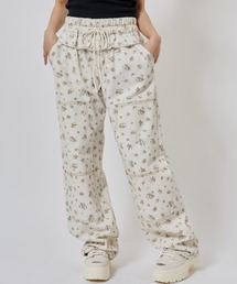 atmos pink Floral Double Knee Frill Pants / アトモス ピンク フローラル ダブル ニー フリル パンツ