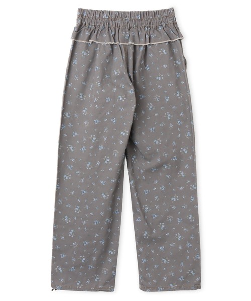 atmos pink(アトモスピンク)の「atmos pink Floral Double Knee Frill Pants / アトモス ピンク フローラル ダブル ニー フリル パンツ(その他パンツ・レディース・グレー/ホワイト・M/S)」の7枚目の写真