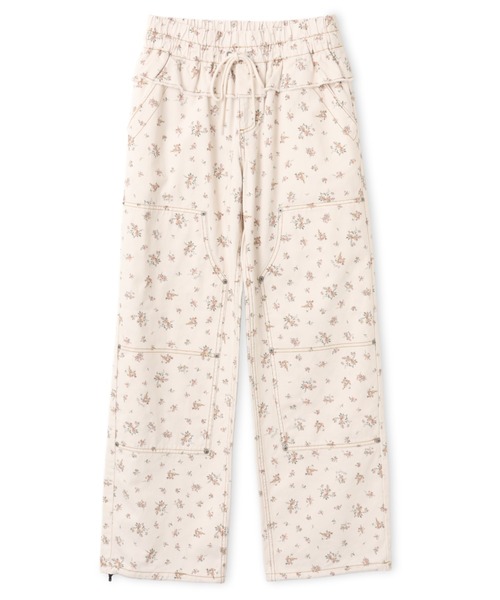 atmos pink(アトモスピンク)の「atmos pink Floral Double Knee Frill Pants / アトモス ピンク フローラル ダブル ニー フリル パンツ(その他パンツ・レディース・グレー/ホワイト・M/S)」の13枚目の写真