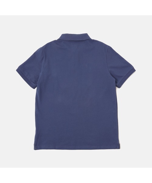 Timberland(ティンバーランド)の「ブランデッド カラー 半袖 ポロシャツ メンズ(ポロシャツ・メンズ・ダークブルー・LARGE/MEDIUM/SMALL/X-LARGE/XX-LARGE)」の2枚目の写真