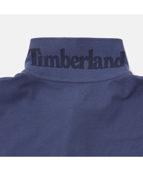 Timberland(ティンバーランド)の「ブランデッド カラー 半袖 ポロシャツ メンズ(ポロシャツ・メンズ・ダークブルー・LARGE/MEDIUM/SMALL/X-LARGE/XX-LARGE)」の5枚目の写真