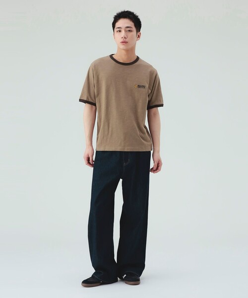 BEAMS HEART(ビームスハート)の「【6/18値下げ】GMS ワイドストレート デニム パンツ(デニムパンツ・メンズ・ブルー/インディゴブルー・SMALL/LARGE/MEDIUM)」の5枚目の写真
