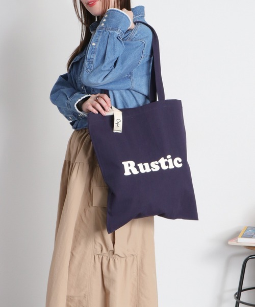 cepo（セポ）の「カラートートバッグ（トートバッグ・レディース・パープル/ネイビー/イエロー/ピンク/オフホワイト・FREE）」の3枚目の写真