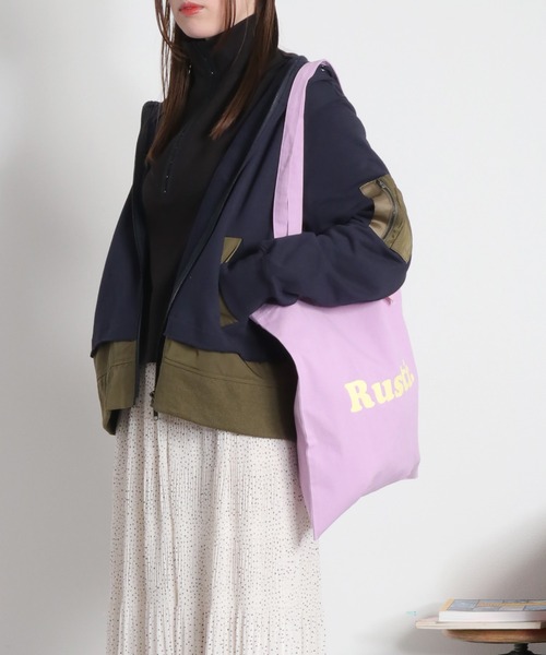 cepo（セポ）の「カラートートバッグ（トートバッグ・レディース・パープル/ネイビー/イエロー/ピンク/オフホワイト・FREE）」の12枚目の写真