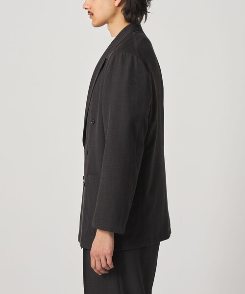 Steven Alan(スティーブンアラン)の「<Steven Alan> P/LN ダブルブレステッド 6B ジャケット(テーラードジャケット・メンズ・ブラック・S/M/L/XL)」の3枚目の写真