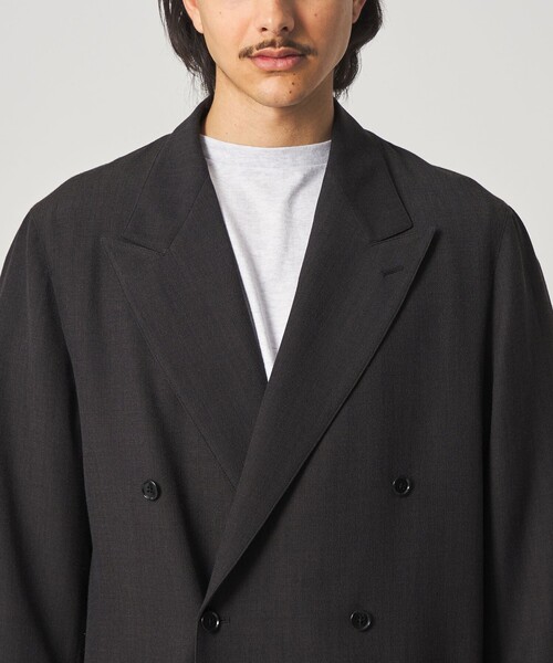 Steven Alan(スティーブンアラン)の「<Steven Alan> P/LN ダブルブレステッド 6B ジャケット(テーラードジャケット・メンズ・ブラック・S/M/L/XL)」の5枚目の写真