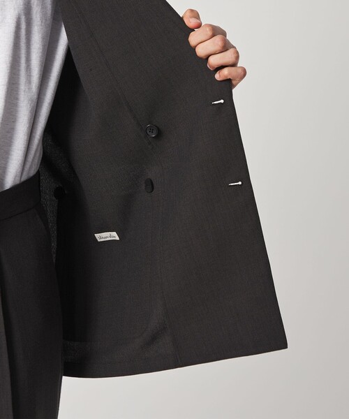 Steven Alan(スティーブンアラン)の「<Steven Alan> P/LN ダブルブレステッド 6B ジャケット(テーラードジャケット・メンズ・ブラック・S/M/L/XL)」の9枚目の写真