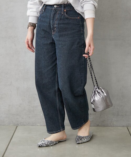 BIRTHDAY BAR（バースデイバー）の「メタリックミニ巾着バッグ（トートバッグ・レディース・ダークグレー/シルバー・0）」の6枚目の写真