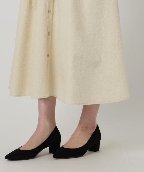 La TOTALITE(ラトータリテ)の「【洗える】リベットシャツワンピース(ワンピース・レディース・ベージュ/ネイビー/イエロー・36/38)」の7枚目の写真