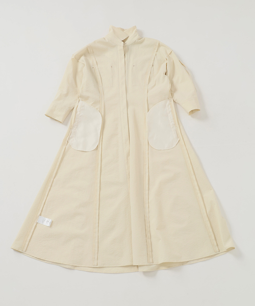 La TOTALITE(ラトータリテ)の「【洗える】リベットシャツワンピース(ワンピース・レディース・ベージュ/ネイビー/イエロー・36/38)」の13枚目の写真