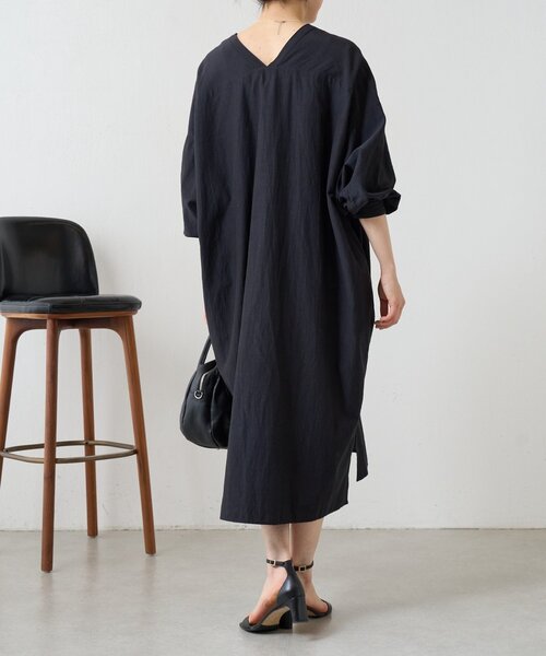 BEARDSLEY（ビアズリー）の「ガウンワンピース（ワンピース・レディース・サンドベージュ/ブラック・FREE）」の9枚目の写真