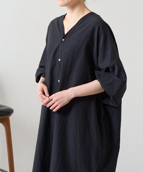 BEARDSLEY（ビアズリー）の「ガウンワンピース（ワンピース・レディース・サンドベージュ/ブラック・FREE）」の10枚目の写真