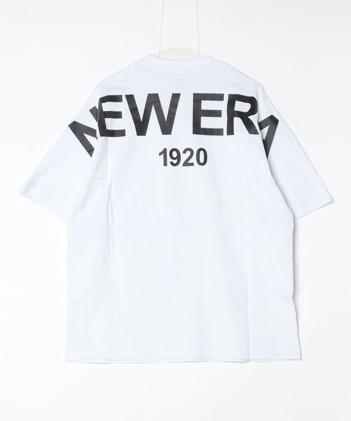 NEW ERA(ニューエラ)の「【NEW ERA】 S/S Oversized Drop Shoulder Tee SS OS DST NEW ERA 1920 WHI 261(Tシャツ/カットソー・メンズ・ホワイト・X-LARGE/LARGE/MEDIUM)」の2枚目の写真