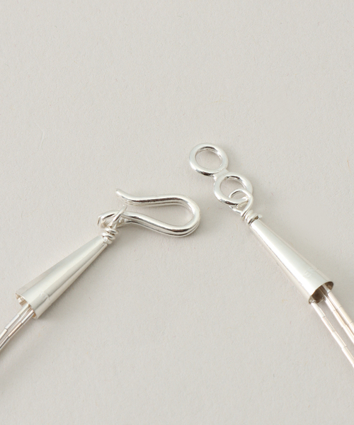 Native SilverStreams（ネイティブシルバーストリームズ）の「《追加》Native SilverStreams ネックレス 3連 60cm NSA1003600（ネックレス・レディース・シルバー・FREE）」の5枚目の写真