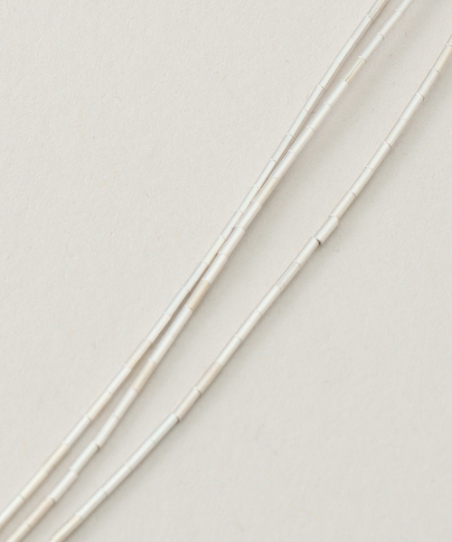 Native SilverStreams（ネイティブシルバーストリームズ）の「《追加》Native SilverStreams ネックレス 3連 60cm NSA1003600（ネックレス・レディース・シルバー・FREE）」の8枚目の写真