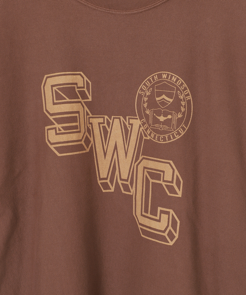 Spick & Span（スピックアンドスパン）の「Champion/チャンピオン REVERSE WEAVE SHORT SLEEVE SWEA（スウェット・レディース・ブラック系その他/ブラウン・MEDIUM）」の3枚目の写真