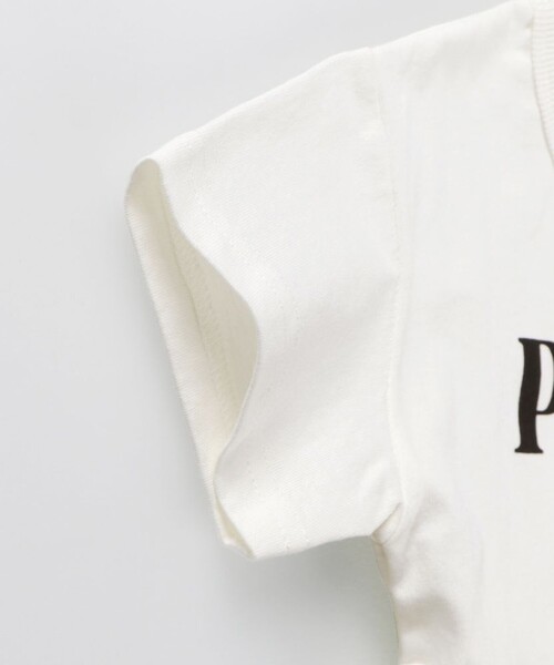 DRC branshes（ディーアールシーブランシェス）の「【DRC/WEB限定】異素材切替ロゴ半袖Tシャツ（Tシャツ/カットソー・キッズ・ラベンダー/その他1/その他2/ライトグリーン/ブラック/オフホワイト・110/120/130/100/150/140）」の11枚目の写真