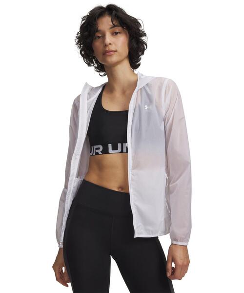 UNDER ARMOUR(アンダーアーマー)の「UAベロシティ プロ ライトウェイト ジャケット(ランニング/レディース)(その他アウター・レディース・ホワイト・M/L/XL)」の1枚目の写真