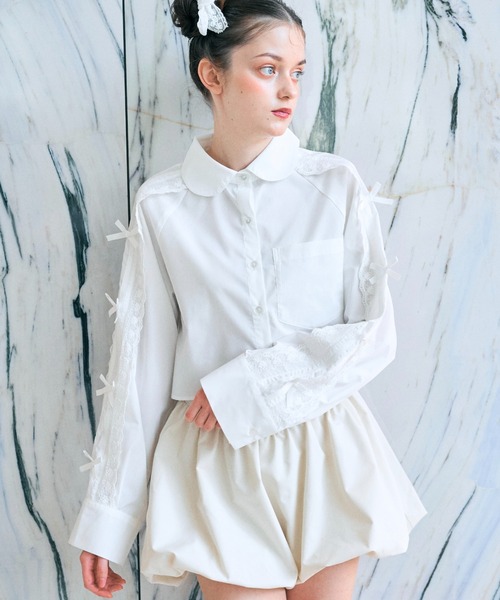 セール/ブランド古着】Lovilyn｜ラヴィリンのシャツ/ブラウス（リボン