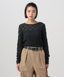 BAYFLOW | カットレースロングスリーブT(Tシャツ/カットソー)