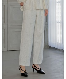 Re:EDIT(���G�f�B)��[2026S/S COLLECTION][MEISM by Re:EDIT][��g��/���g���T�C�Y�L]�t�����W�c�C�[�h�e�[�p�[�h�p���c(�X���b�N�X)