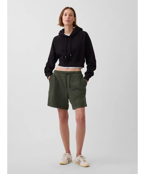 GAP(ギャップ)の「ヘビーウェイト フレンチテリー スウェットショートパンツ(スウェットパンツ・メンズ・ブラック/ネイビー/ライトグレー/グリーン/アイボリー/ブラック系その他/ダークグリーン・XL/L/M/S/XS)」の14枚目の写真