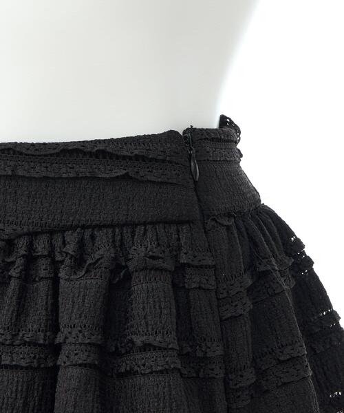 INGNI（イング）の「レースフリルショートパンツ（その他パンツ・レディース・ブラック/オフホワイト・FREE）」の13枚目の写真